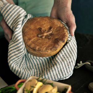 Chicken and Oak Smoked Ham Pie